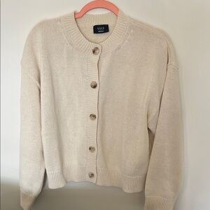 Never been worn VICI Cream Button-Front Knit Cardigan